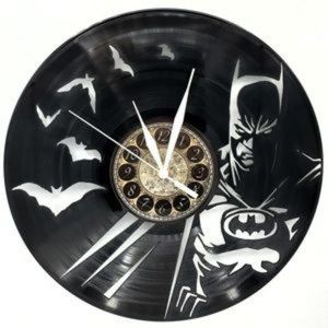 BATMAN vinyl record clock